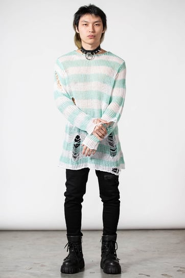 sweter KILLSTAR - PEPPERMINT (MINT) Pozostałe marki