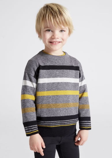 Sweter Mayoral 4391-87 w paski dla chłopca - wzrost 116 cm (6 lat) Mayoral