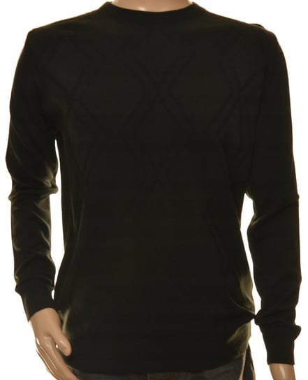 Sweter sweterek męski czarny z kaszmirem L Inny producent