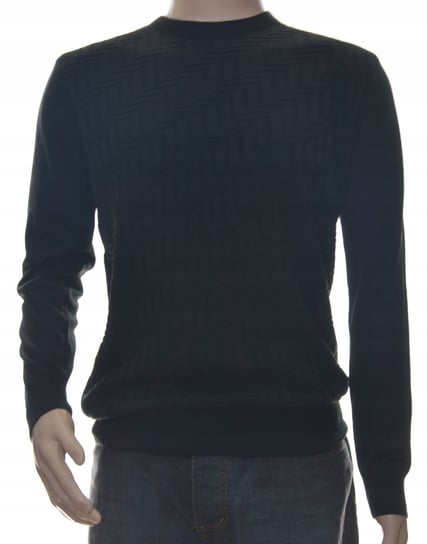 Sweter sweterek męski czarny z kaszmirem XL Inny producent