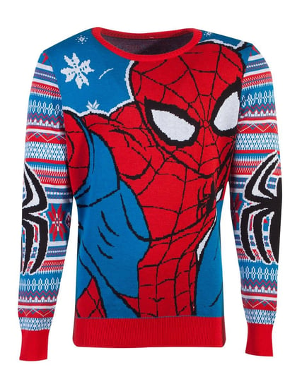 sweter świąteczny SPIDERMAN - MARVEL DIFUZED