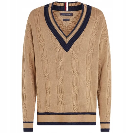 Sweter TOMMY HILFIGER MW0MW31012 Brązowy Tommy Hilfiger