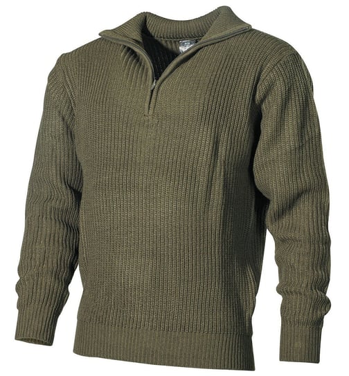 Sweter "Troyer" oliwkowy XL MFH