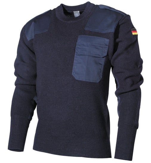 Sweter wojskowy BW niebieski 52 MFH