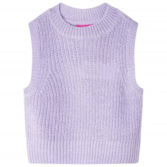 Swetrowa kamizelka dziecięca liliowa 116 (5-6 lat) Zakito Europe