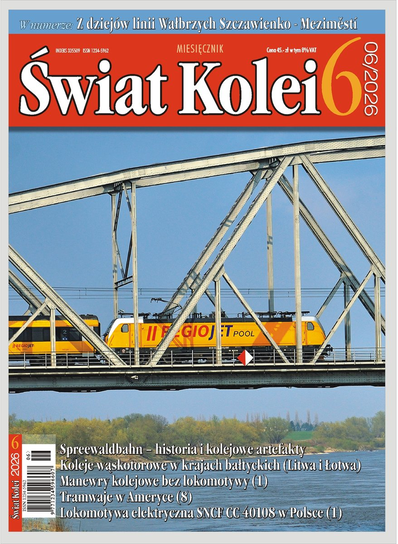 Świat Kolei Instytut Naukowo-Wydawniczy TTS Sp. z o.o.