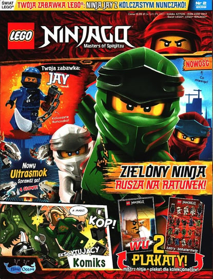 Świat Lego Lego Ninjago Master of Spinjitzu Burda Media Polska Sp. z o.o.