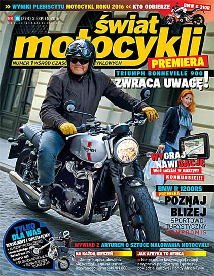 Świat Motocykli 8/2016 Opracowanie zbiorowe