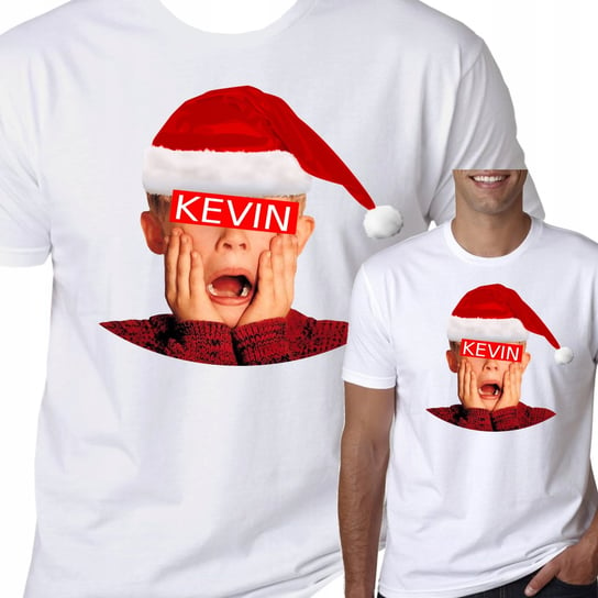 Świąteczna Koszulka Kevin Sam W Domu Śmieszna Xxl Inna marka