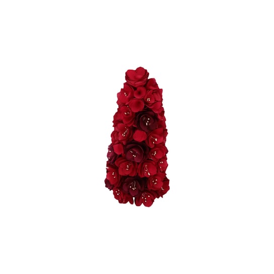 Świąteczna ozdoba w kształcie choinki Rosesurose - Czerwony, 40 cm Rituali Domestici