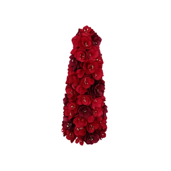 Świąteczna ozdoba w kształcie choinki Rosesurose - Czerwony, 50 cm Rituali Domestici
