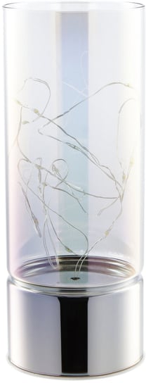 świąteczna, szklana dekoracja w kształcie wazy - 15LED FAST