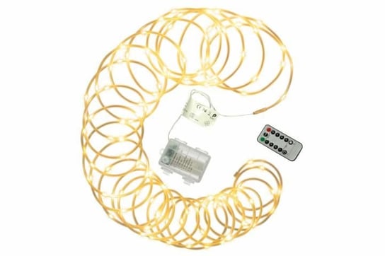 Świąteczne LED oświetlenie - kabel MINI, 10 m, ciepła biel Nexos