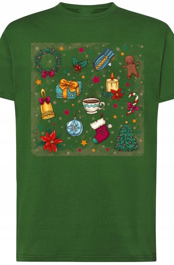 Świąteczny Męski T-shirt Boże Narodzenia Rozm.XL Inna marka