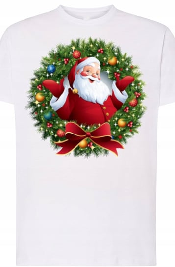 Świąteczny Mikołaj T-Shirt Męski Modny r.3XL Inna marka