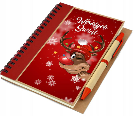 Świąteczny Notatnik Eco Z Długopisem Święta Y4 Propaganda