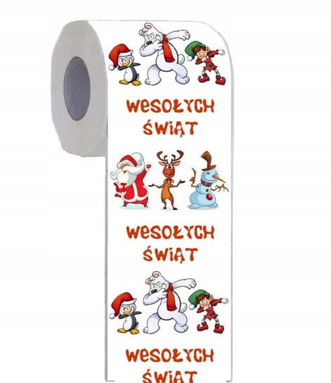 Świąteczny Papier Toaletowy. I W Wc Mamy Święta Inna marka