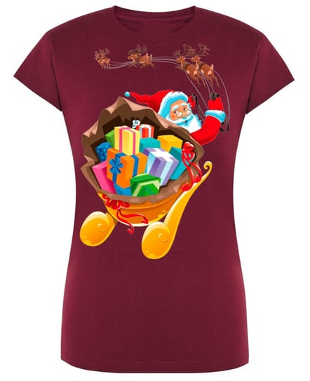 Świąteczny T-Shirt damski nadruk Mikołaj R.M Inna marka