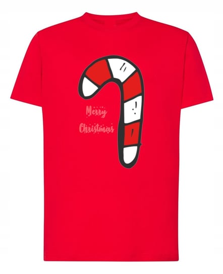 Świąteczny T-Shirt męski Cukierek Merry Christmas XL Inna marka