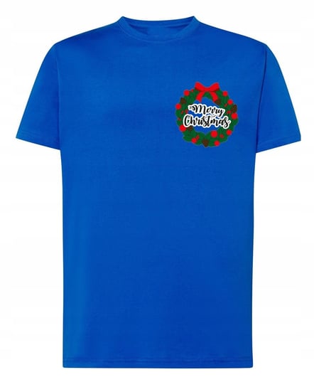Świąteczny T-Shirt męski LOGO Merry Christmas S Inna marka
