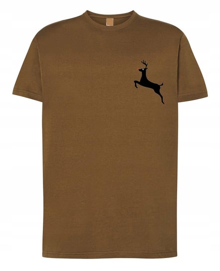 Świąteczny T-Shirt męski LOGO Renifer Rudolf L Inna marka