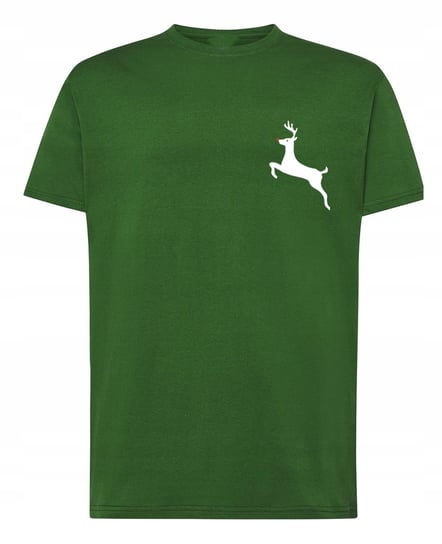 Świąteczny T-Shirt męski LOGO Renifer Rudolf S Inna marka