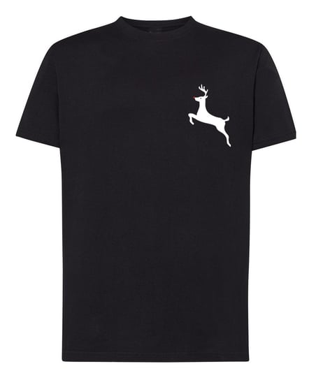 Świąteczny T-Shirt męski LOGO Renifer Rudolf XS Inna marka