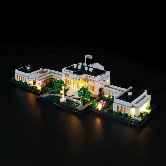 Światła Led Do Lego Architecture Biały Dom 21054 Brick Expert