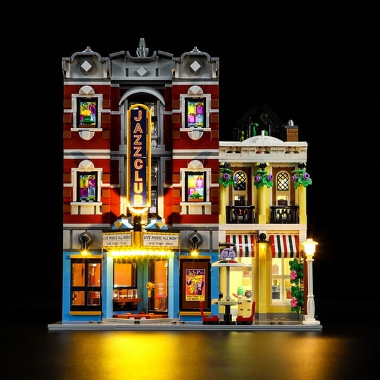 Światła LED do LEGO Klub jazzowy Icons 10312 LEGO