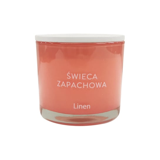 Świeca brzoskwinia linen Empik