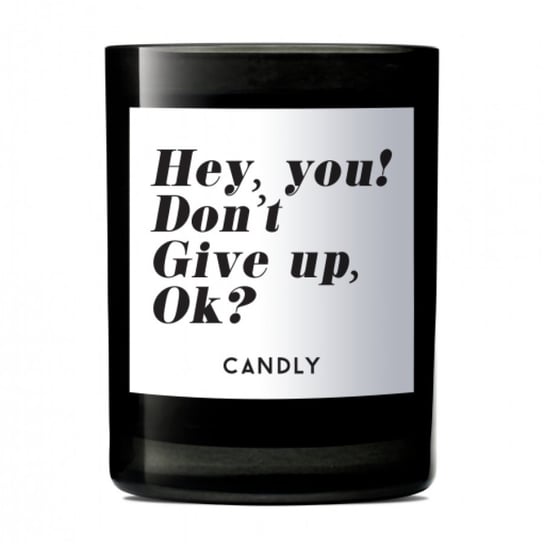 Świeca CANDLY&CO Hey, you! Don't give up, 250 g Candly&Co