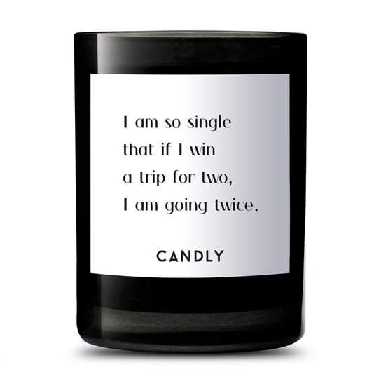 Świeca CANDLY&CO I am so single, 250 g Candly&Co