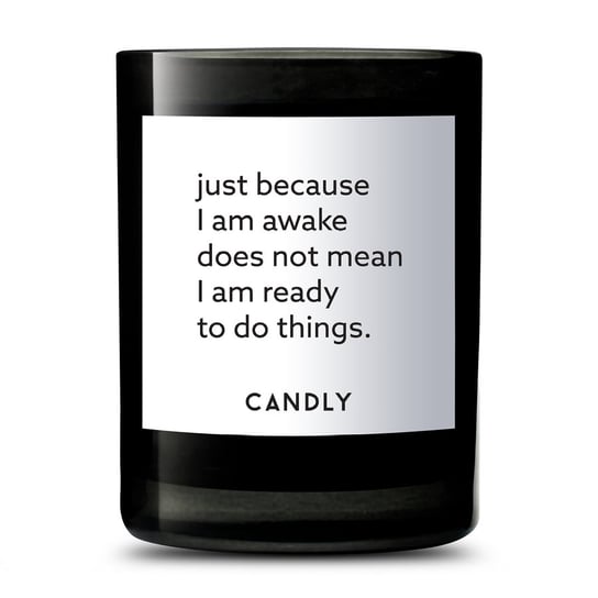 Świeca CANDLY&CO Just because I am awake, 250 g Candly&Co