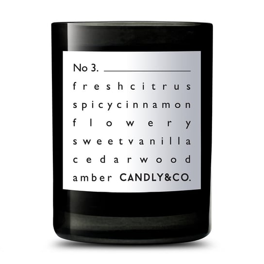 Świeca CANDLY&CO No.3, cytrusy i cynamon, 250 g Candly&Co