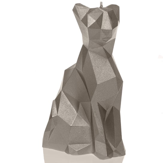 Świeca Cat Low-Poly Brass Candellana