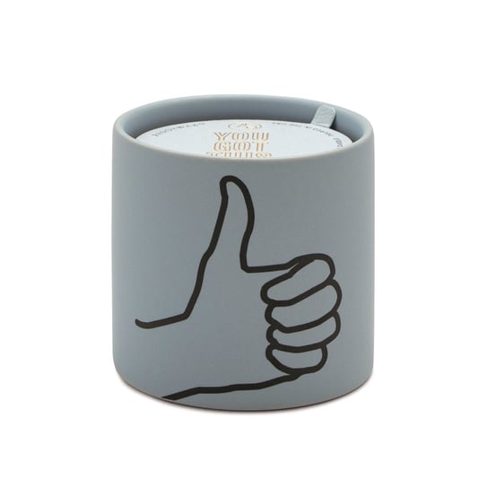 Świeca Ceramiczna 'Impressions' Thumbs Up - Liść Mięty + Kardamon 163G | Paddywax Inna marka