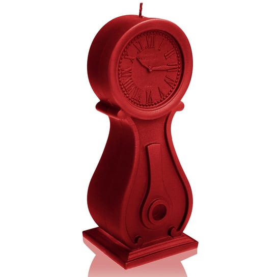Świeca Clock Red Candellana