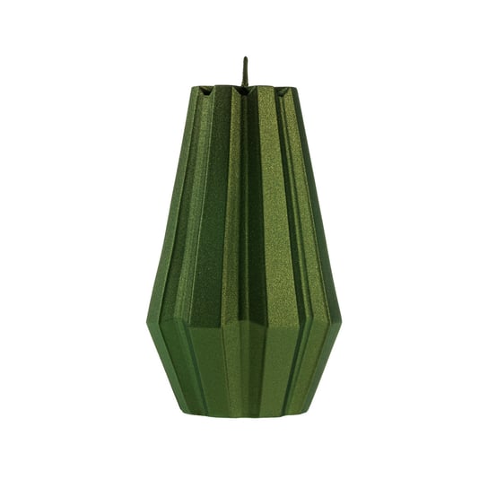 Świeca dekoracyjna 3D nowoczesna Rack Dark Green Candellana