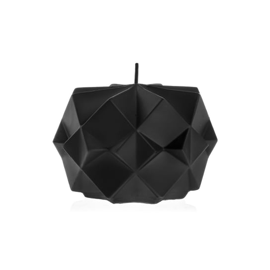 Świeca dekoracyjna nowoczesna geometryczna Spikes Black Matt Candellana