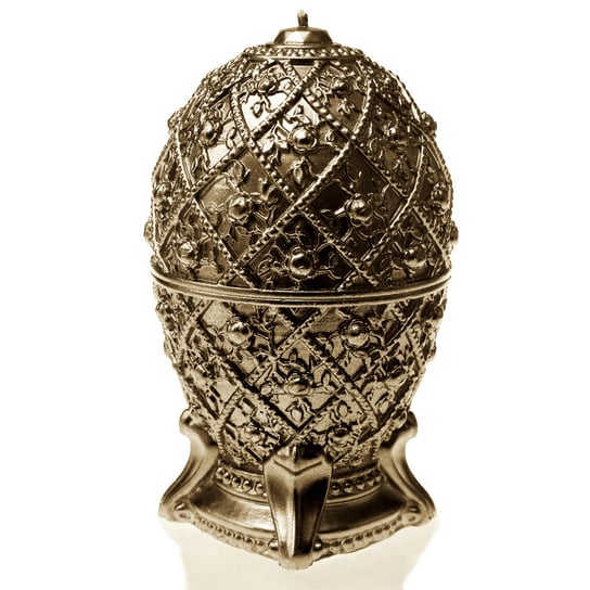 Świeca Faberge Egg Brass Candellana