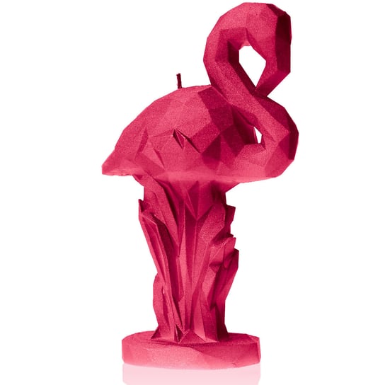 Świeca Flaming, Candellana, różowy, wys. 18 cm Candellana