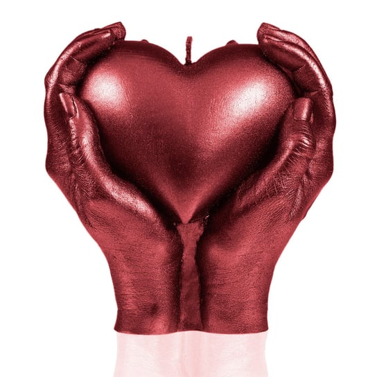 Świeca Hand LOVE Edition Red Metallic Inna marka