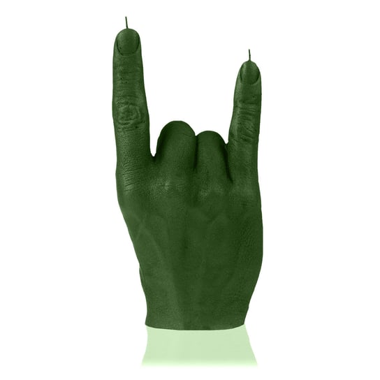 Świeca Hand RCK Dark Green Inna marka