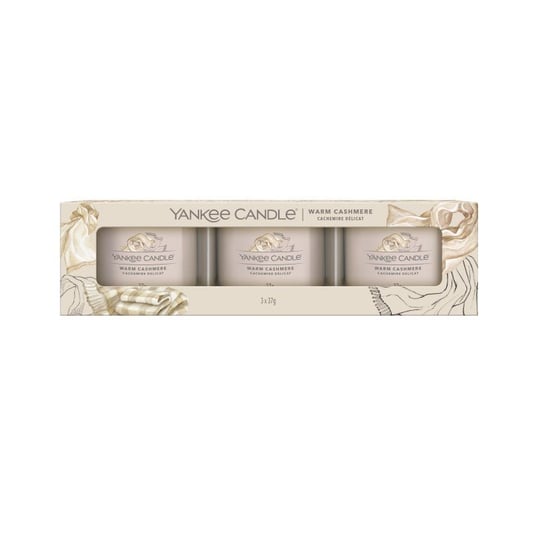 Świeca mini 3 pack Warm Cashme Yankee Candle