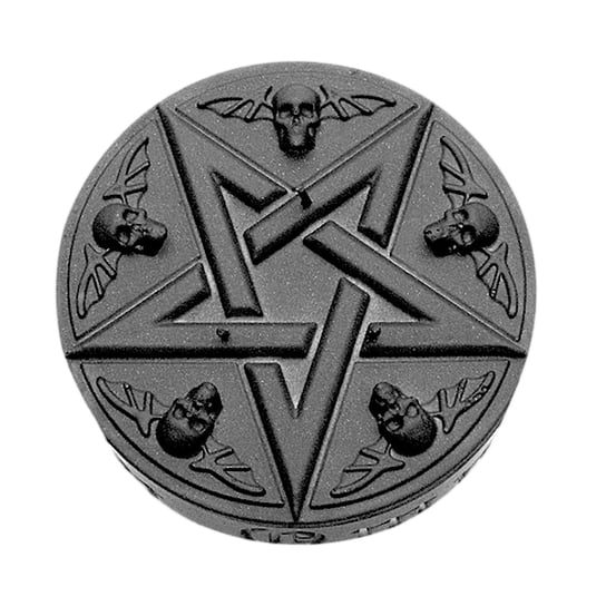 Świeca Pentagram Black Metallic Candellana