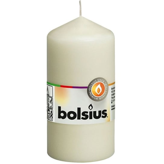 Świeca pieńkowa walec BOLSIUS 33H 12 cm, 1 szt. Bolsius