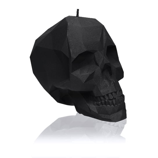 Świeca Skull Low-Poly Black Matt Small Inny producent