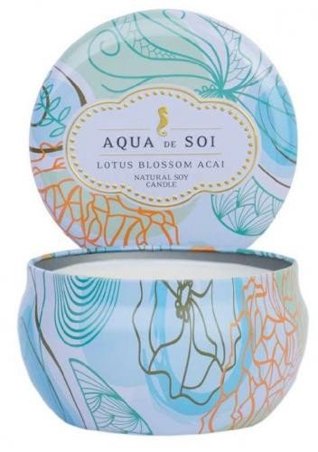 Świeca sojowa Aqua de Soi Lotus Blossom Acai średnia Aqua de Soi