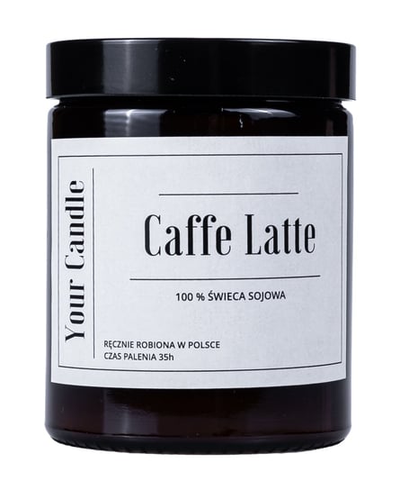 Świeca Sojowa Caffe Latte 180 Ml - Your Candle Your Candle