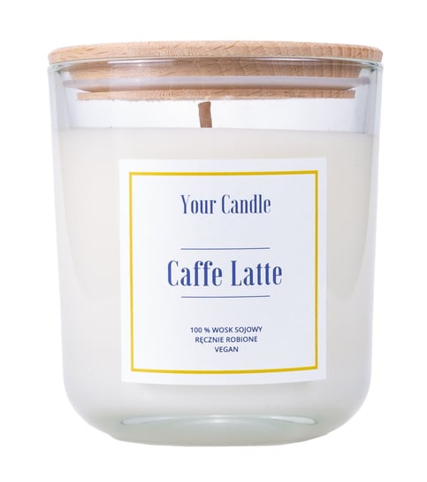 Świeca Sojowa Caffe Latte 210 Ml - Your Candle Your Candle